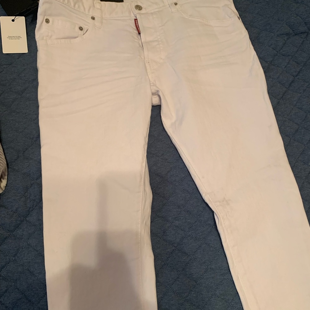 Dsquared2 Jeans, white denim, US size 34